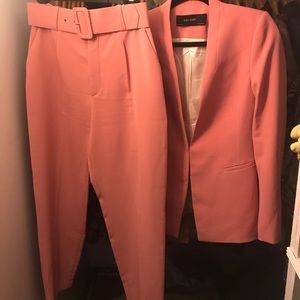 Zara pink suit set